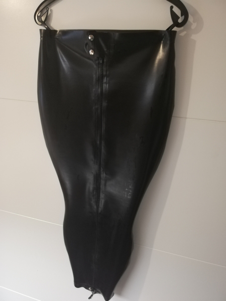 Latex Basic - Long bondage hobble skirt